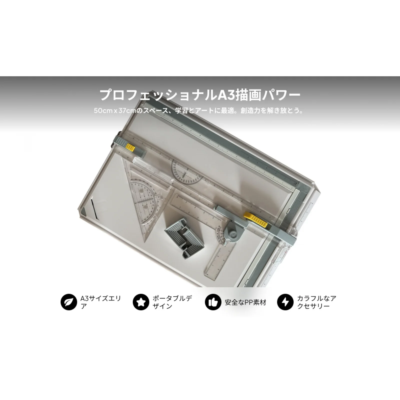 Planche à dessin A3, Table à dessin, système de mesure réglable en Angle, Portable