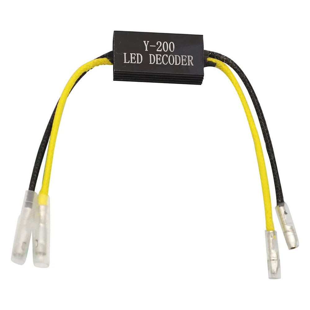 #17V (Black)12V Motorcycle LED Load Resistor LED Decoder for Motorcycle Scooter,Automotive Parts & Accessories