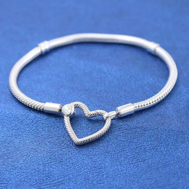 

2025 New Disney Love Bracelet New Valentine's Day Series Love Snake Bone Chain Bracelet Women's Luxury Gifts Christmas