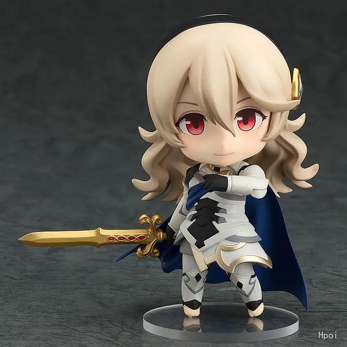 100% Original:Fire Emblem Kamui Q version figma PVC Action Figure Anime Figure Model Toys Figure Collection Doll Gift