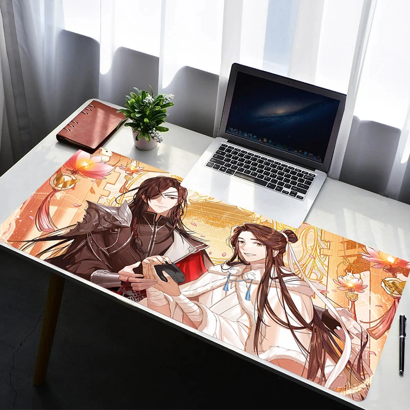 لوحة ماوس مطاطية ملحقات الألعاب PC Tian Guan Ci Fu Gamer Cabinet Carpets Office Computer Desk Mat وسادات لوحة المفاتيح #3