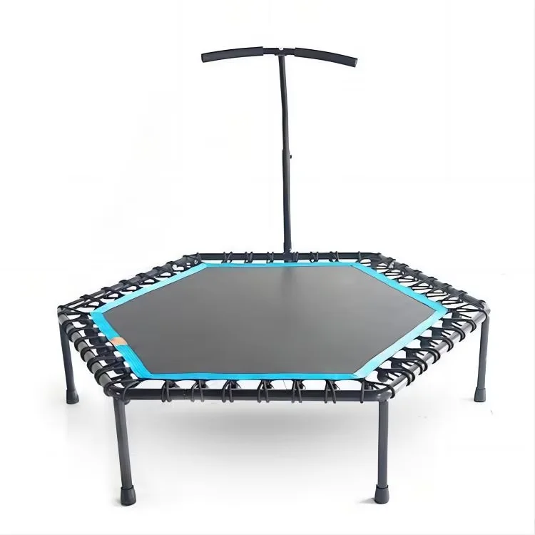 

Indoor Unisex Jumping Fitness Trampoline For Adults With Certificate Children'S Mini Trampoline With Handle