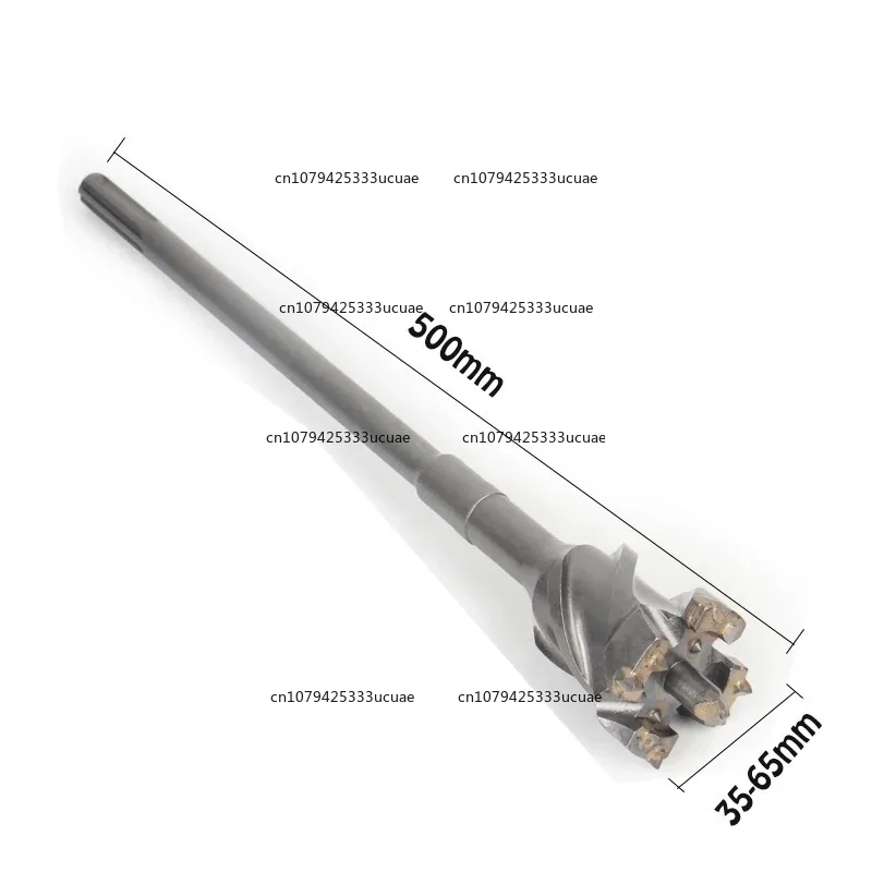 SDS MAX 35-80mm Carbide Hole Saw Electric Hollow Core Drill Bit Shank 500mm Cement Stone Concrete Wall Air Conditioner