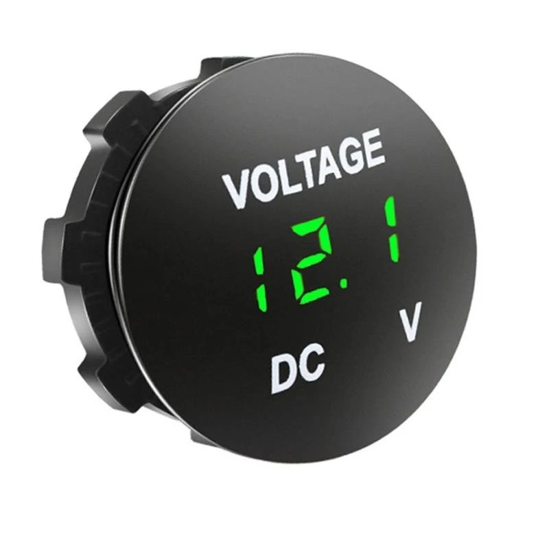 XA6H LED Digital Display Voltmeter Car Motorcycle Gauge Meter 12V