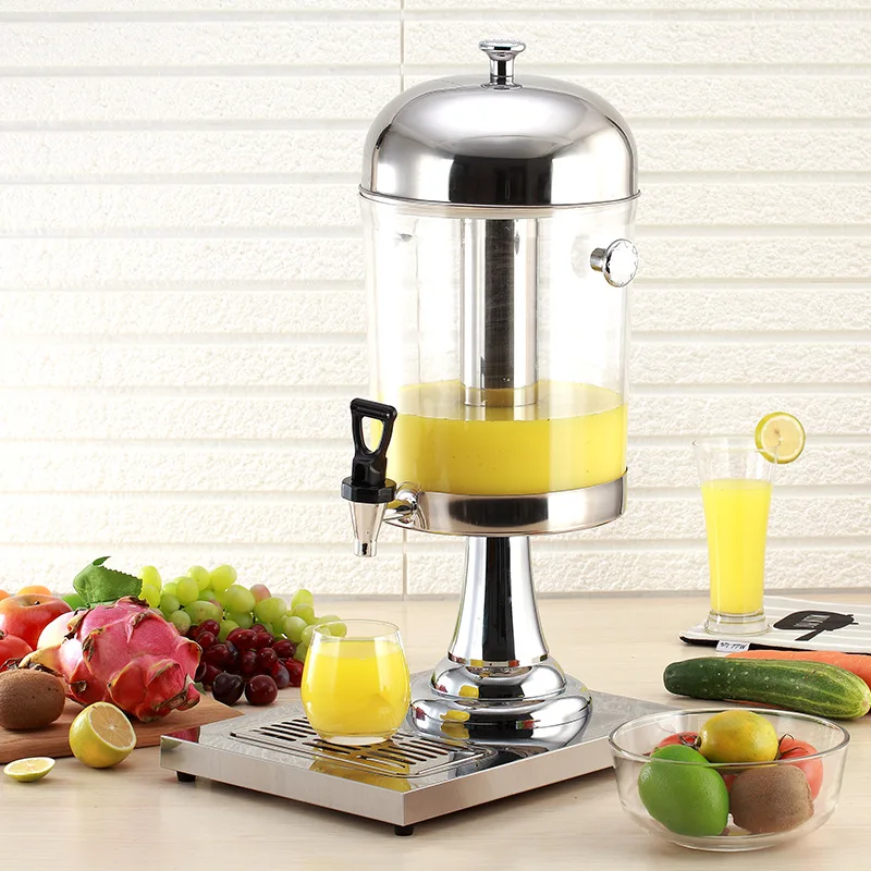 Factory Direct Stainless Steel Drink Dispenser Whit Tap Cold Fruit Juice Beer Beverage Dispensers for Party
