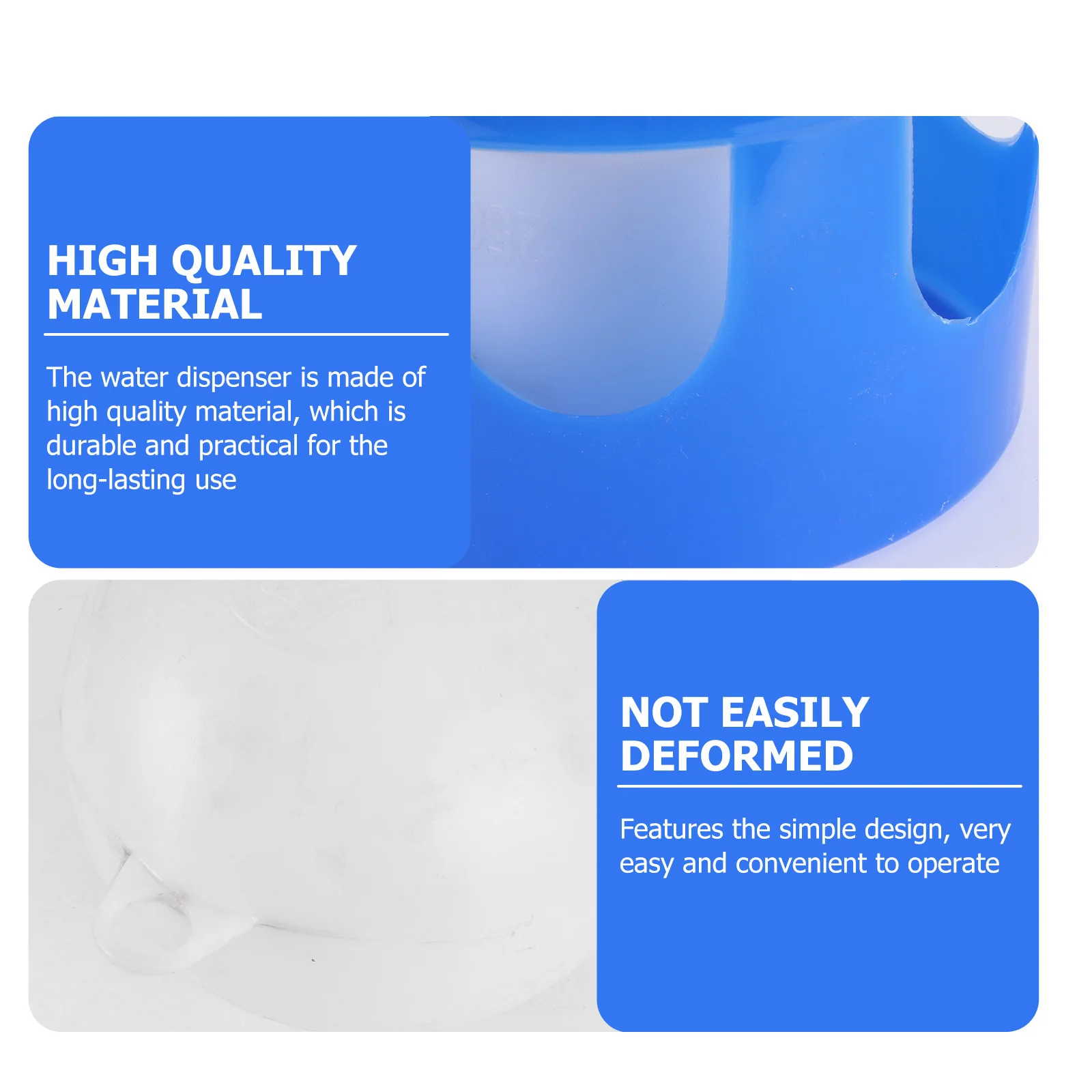 

1Pcs Automatic Bird Water Dispenser Durable Compact Design Convenient Practical Pigeon Water Feeder Pet Container