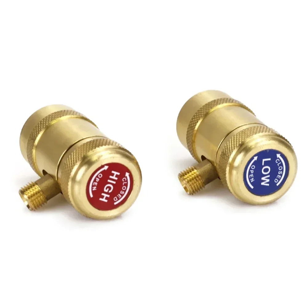 

Car Air Conditioning High And Low Voltage Quick Connector R744A Deluxe AC Adapter Adjustable Quick Release Connector For Benz