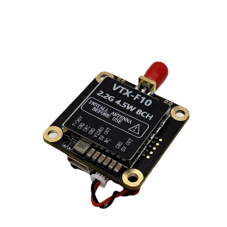 AvaCore4.5W 8CH VTX Analog Video Transmission Transmitter VRX Receiver For FPV Drone