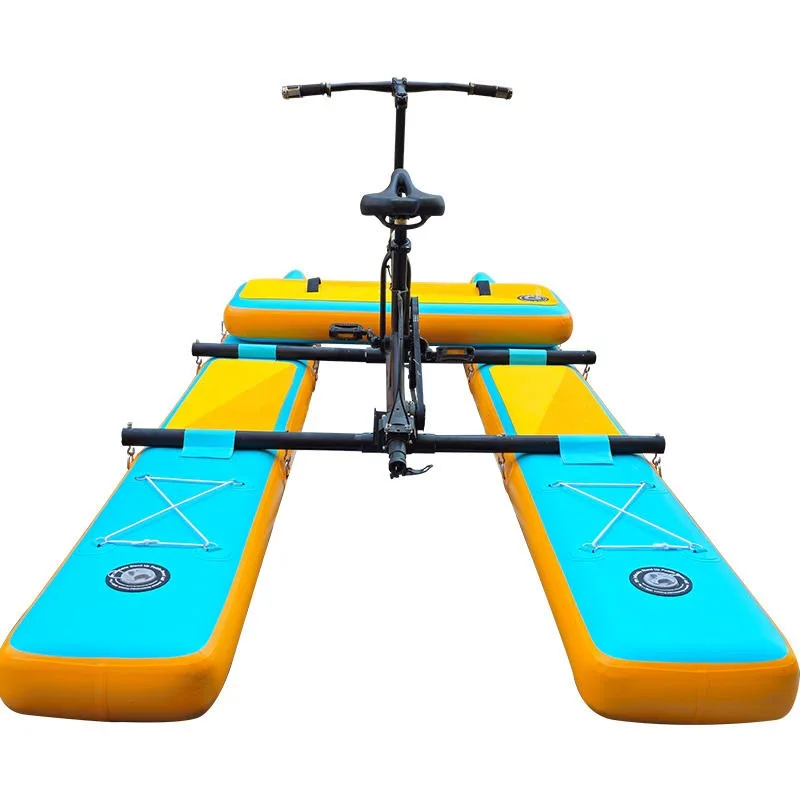 Inflatable Pedal Bicycle Boatn Waterplay Water Bikes Kayak & Bikeboat Leisure Facilities for Lake Ocean