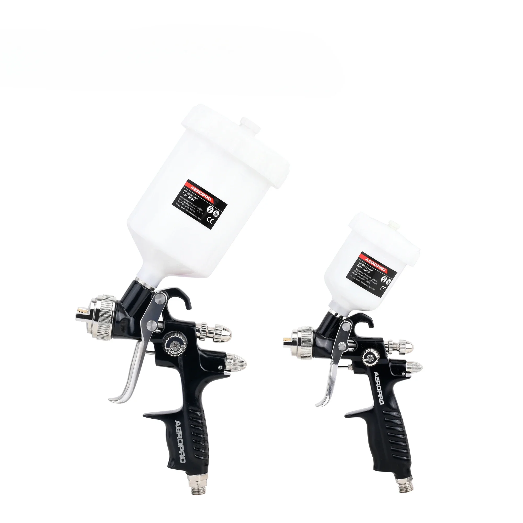 AEROPRO R8031K9 HVLP Spray Guns Kits And Spray Gun Tool Sets For Painting Cars And Auto Clear Coating