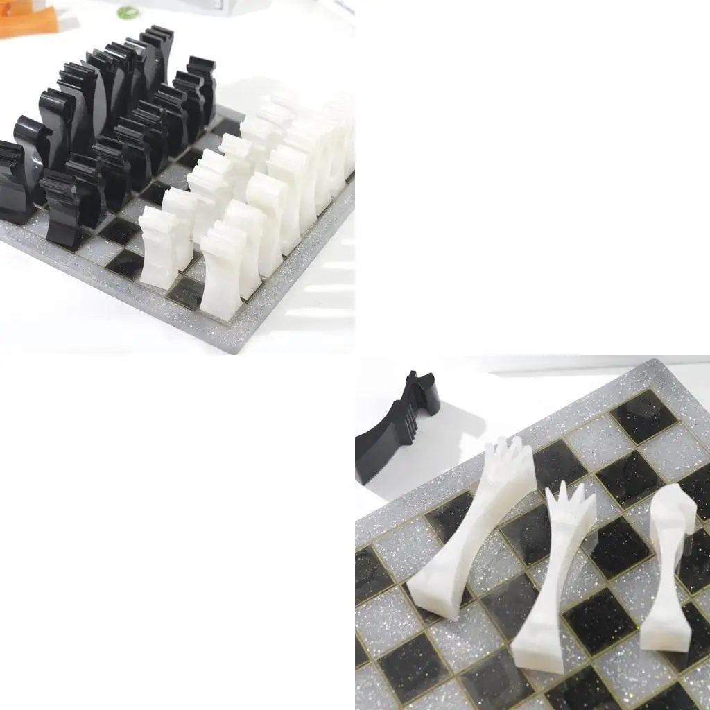 

Checkers Pieces Silicone Mold Checkers Board Game Mold for DIY Making Art