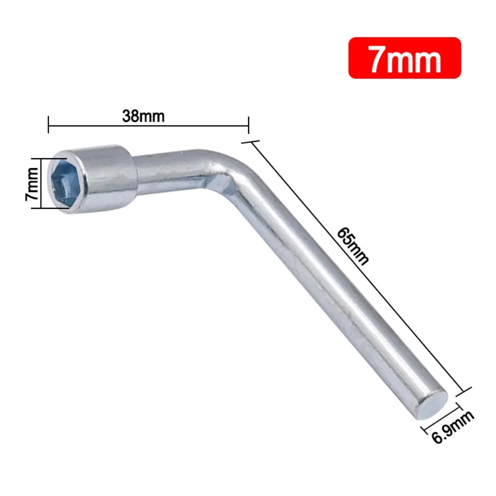 

Labor-saving L Type Bent Bar Non-Slip Antirust Automobile Socket Spanner Disassembly Convenient Spanner Sockets Wrench Car