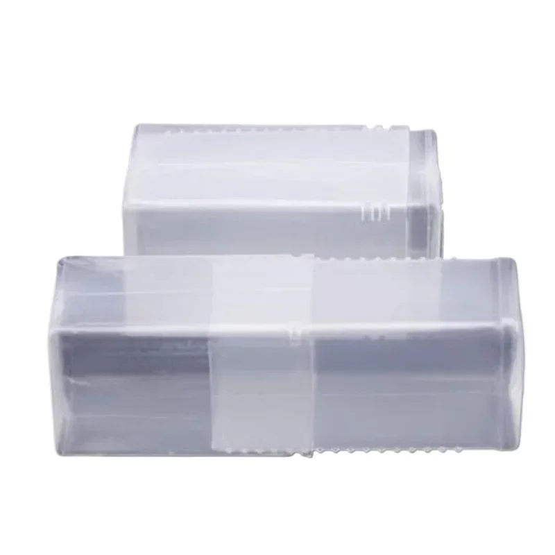 Transparent Plastic Square Telescopic Pack Tube for CNC End Mill Tool Packing Plastic Packaging Box for Drill Bits