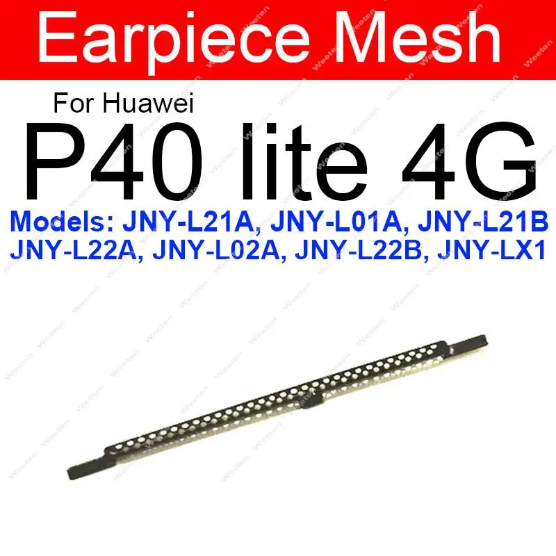 Anti-dust Earpiece Speaker Mesh For Huawei P10 P20 P30 P40 Lite E Pro P10 Plus 5G Ear Speaker Dust-proof Grill Net Repair Parts