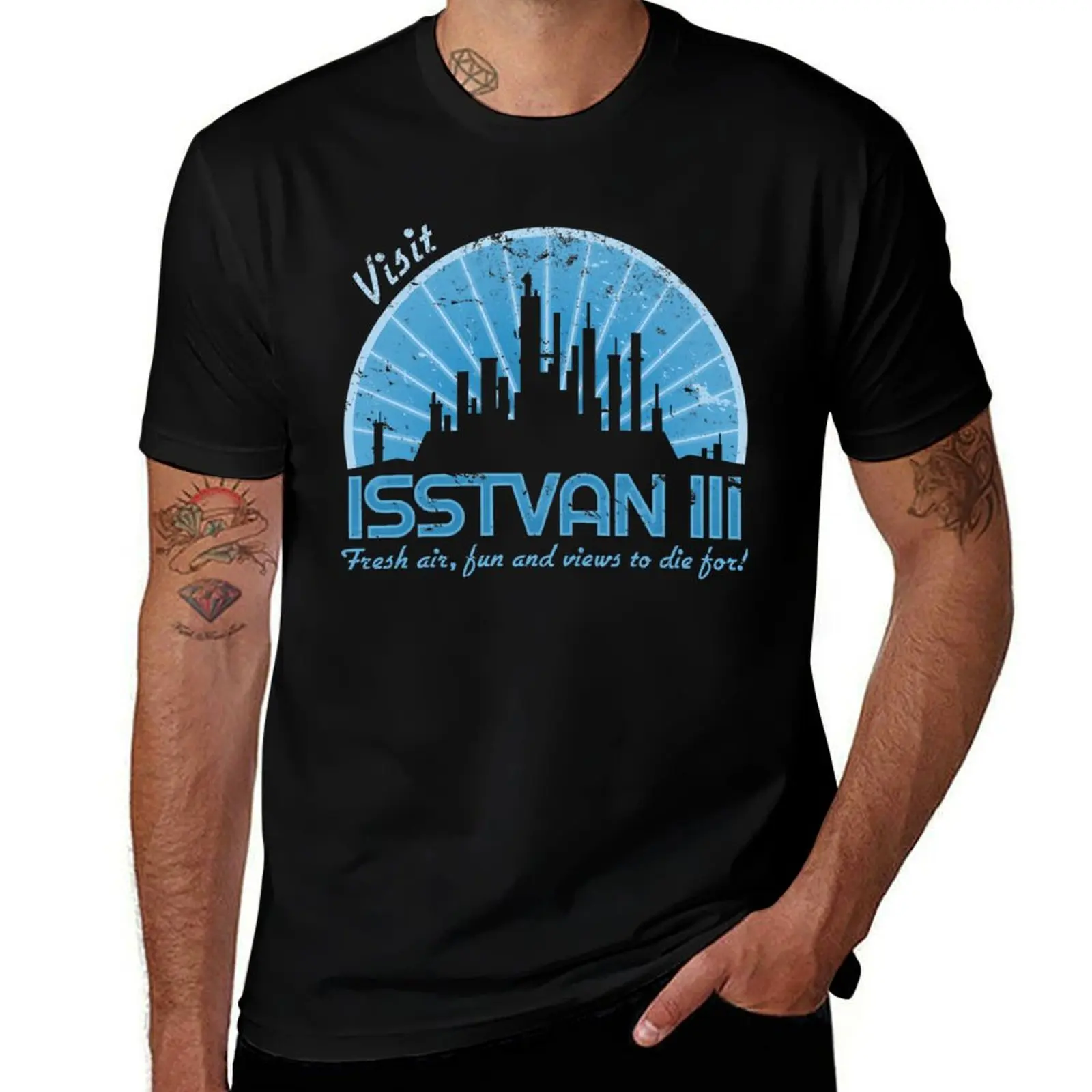 

Visit Isstvan III Fresh Air , Fun And Views To Die For T-Shirt oversized blue archive man t shirt mens clothing