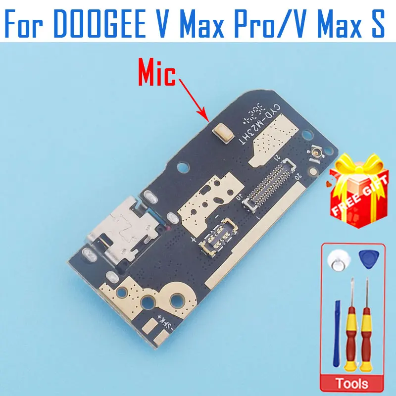 

Новая оригинальная USB-плата DOOGEE V Max Pro V Max S, порт зарядки с микрофоном для смартфона DOOGEE V Max Pro