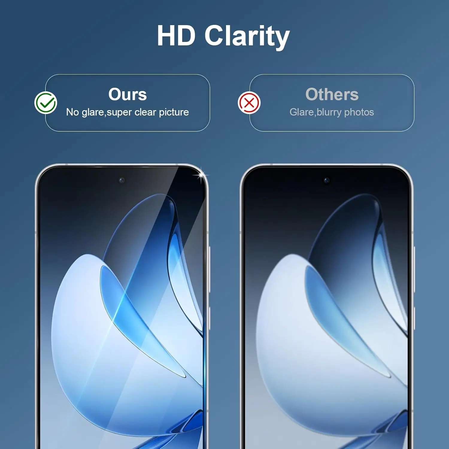 Für OPPO Reno 13 5G gehärtetes Glas Displayschutzfolie – Detail 7