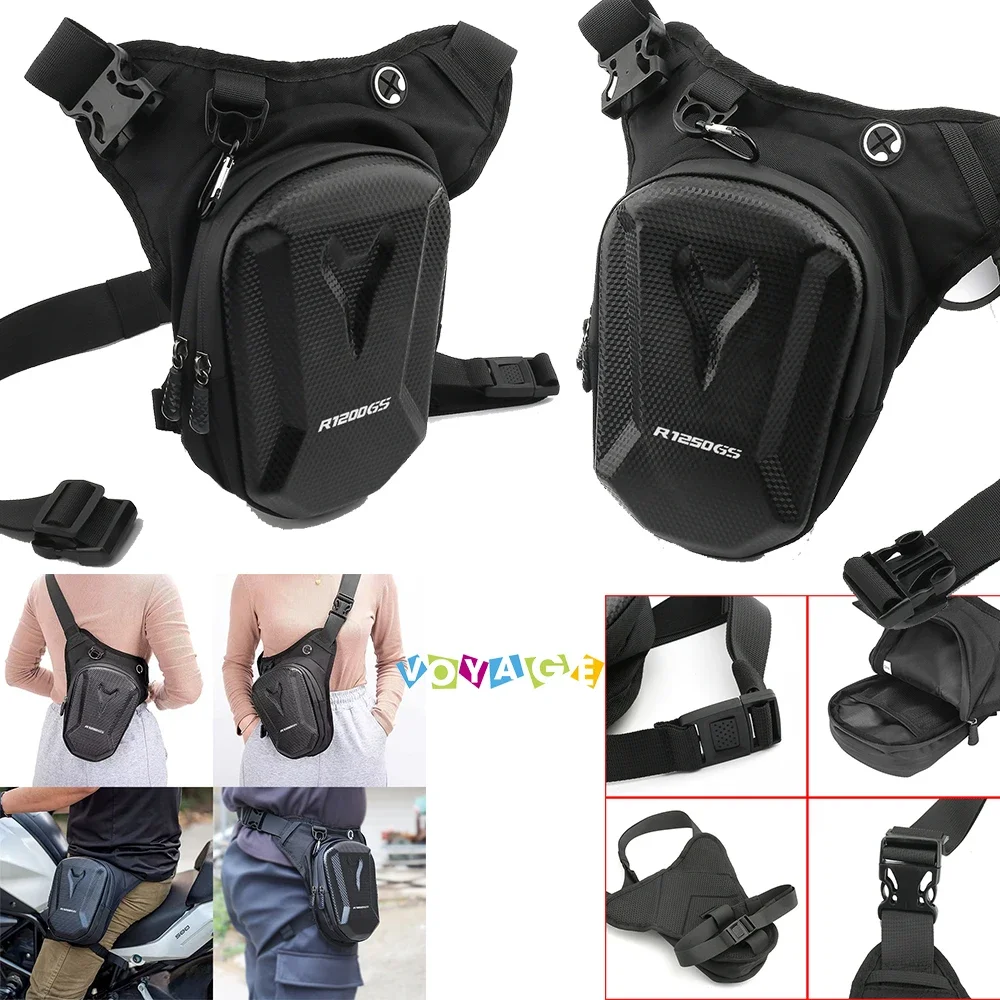 

For BMW R1200GS R1250GS GS 1200 1250 Thigh Belt Bag Motorcycle Accessories Waterproof Bag Leg Side Bag Multi-Function Waist Pack