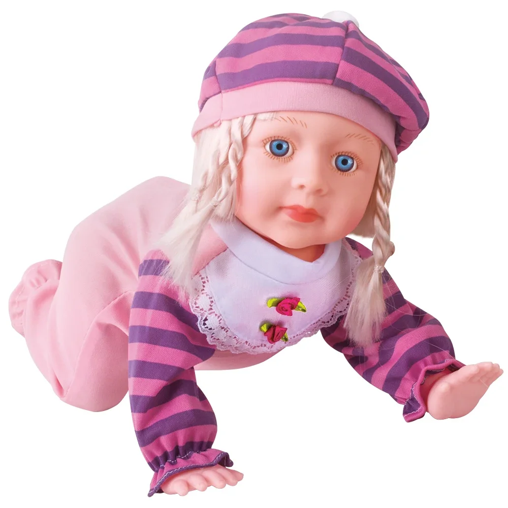 Funny Crawling Baby to Accompany with Your Children By Dancing and Saying Dada Mama Cherubic Function Boy No 3322k