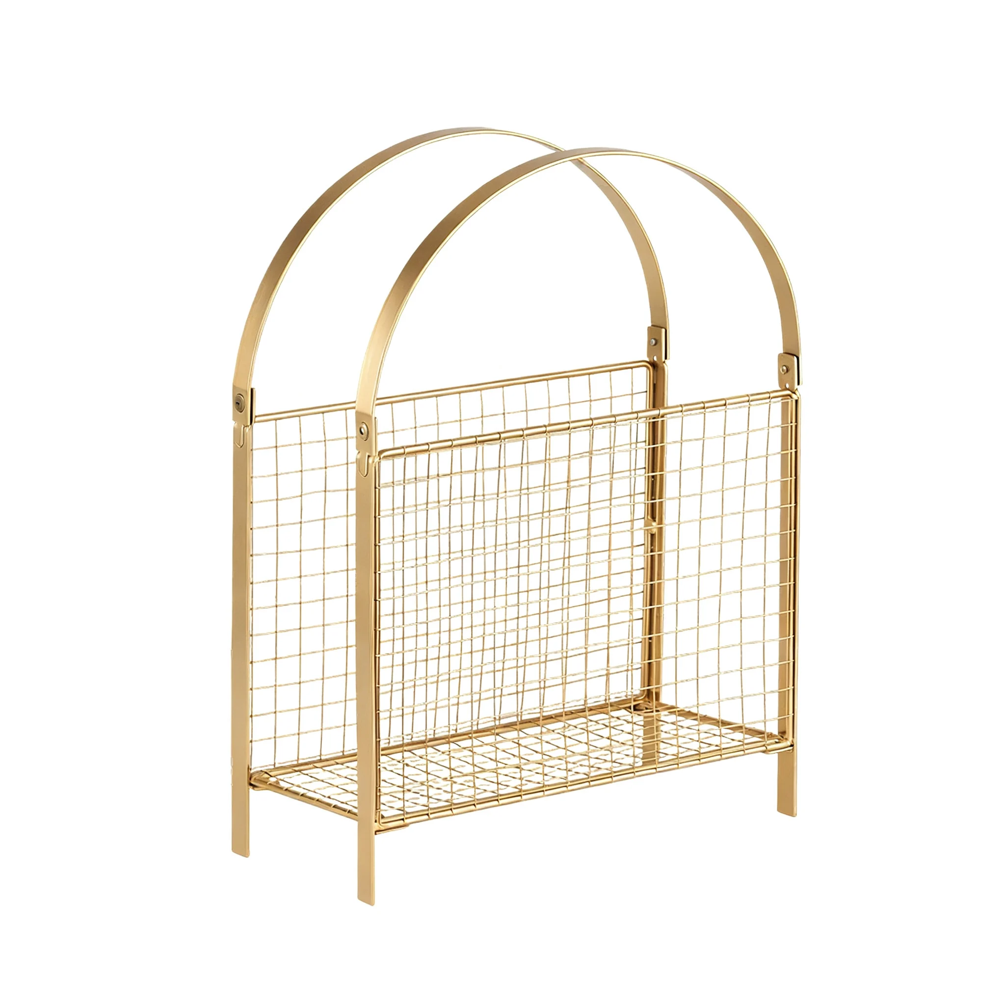 Magazine Rack Floor Chic Modern Handbag Decorative Floor Storage Solution For Magazines