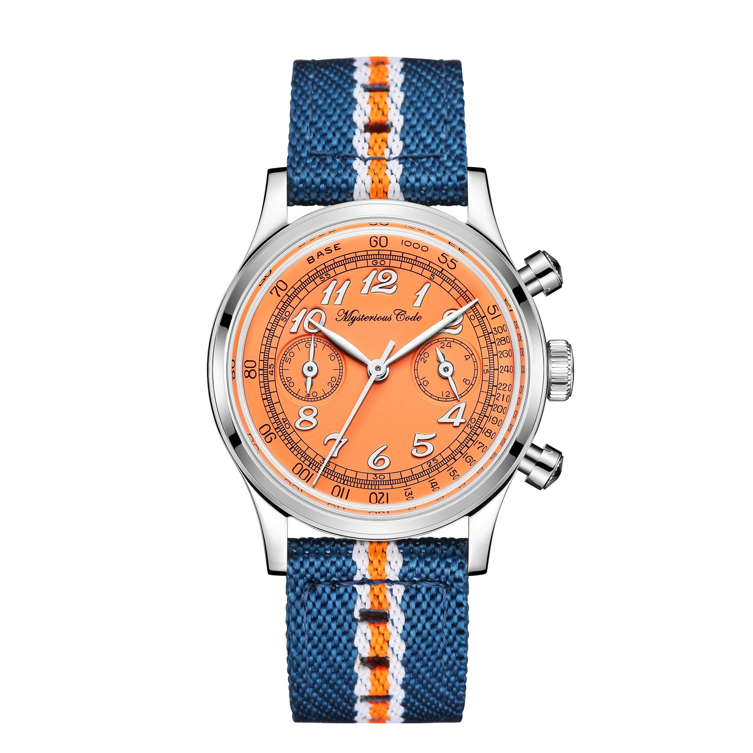 

MYSTERIOUSCODE Men Vintage Watch Beat Quartz VK64 Sport waterproof Chronograph AR Glass Retro 2024 New WristWatch