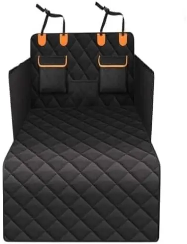 1 Pack Dog Cargo Liner for Ford Explorer 6&7 Passenger 2020-2025, Pet Trunk Cover Waterproof Car Cargo Mat Dog Seat Protector Sc