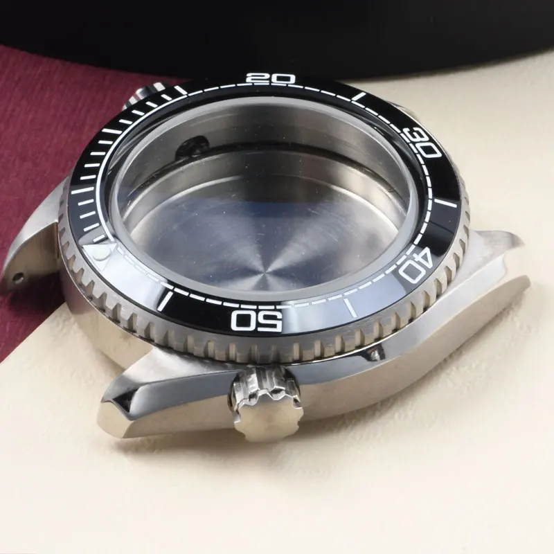 41mm Titanium Watch Case with Ceramic Bezel for NH35/NH36