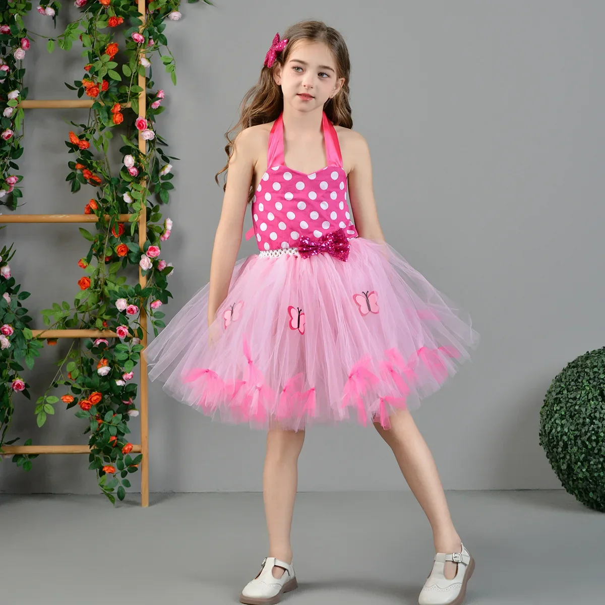 Butterfly Ladybug Animal Performance Costume Halloween Christmas Children Cosplay Costume Girls Stage Performance Party Dresses