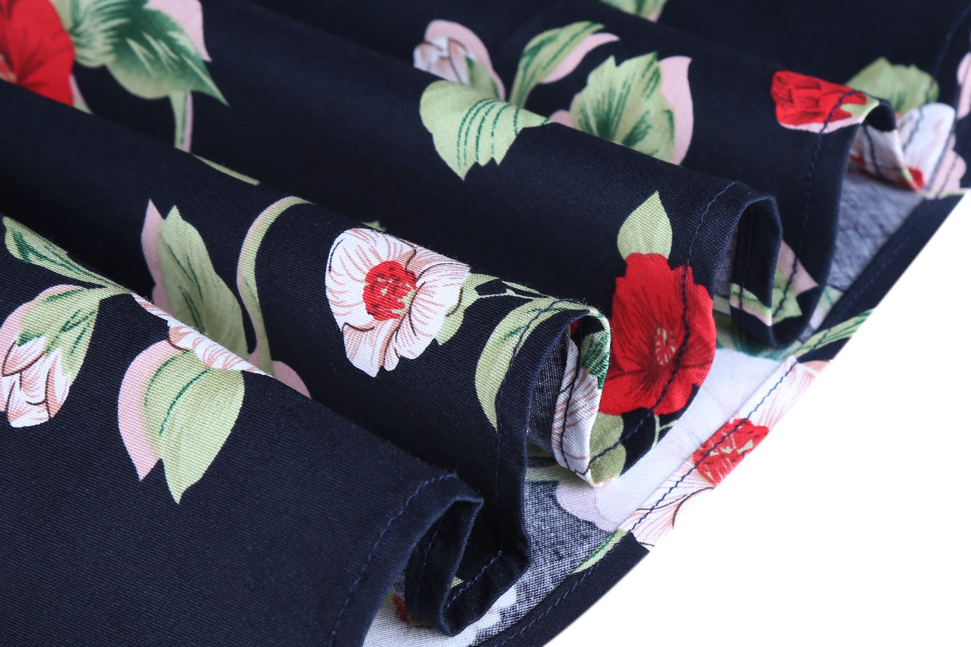 SISHION Vintage Skirts Womens VD0020 Jupe Femme 2026 High Waist Cotton Swing Retro Women Floral Skirt