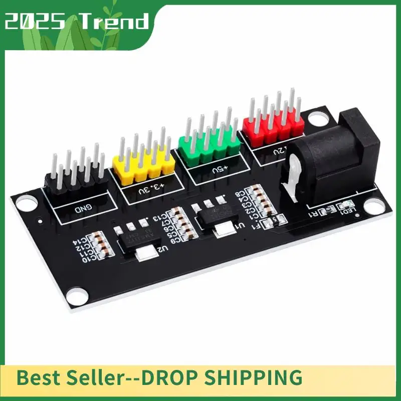Mejores OFERTAS Módulo de conversión de voltaje de salida multicanal Módulo de conversión de voltaje 3,3 V 5V 12V