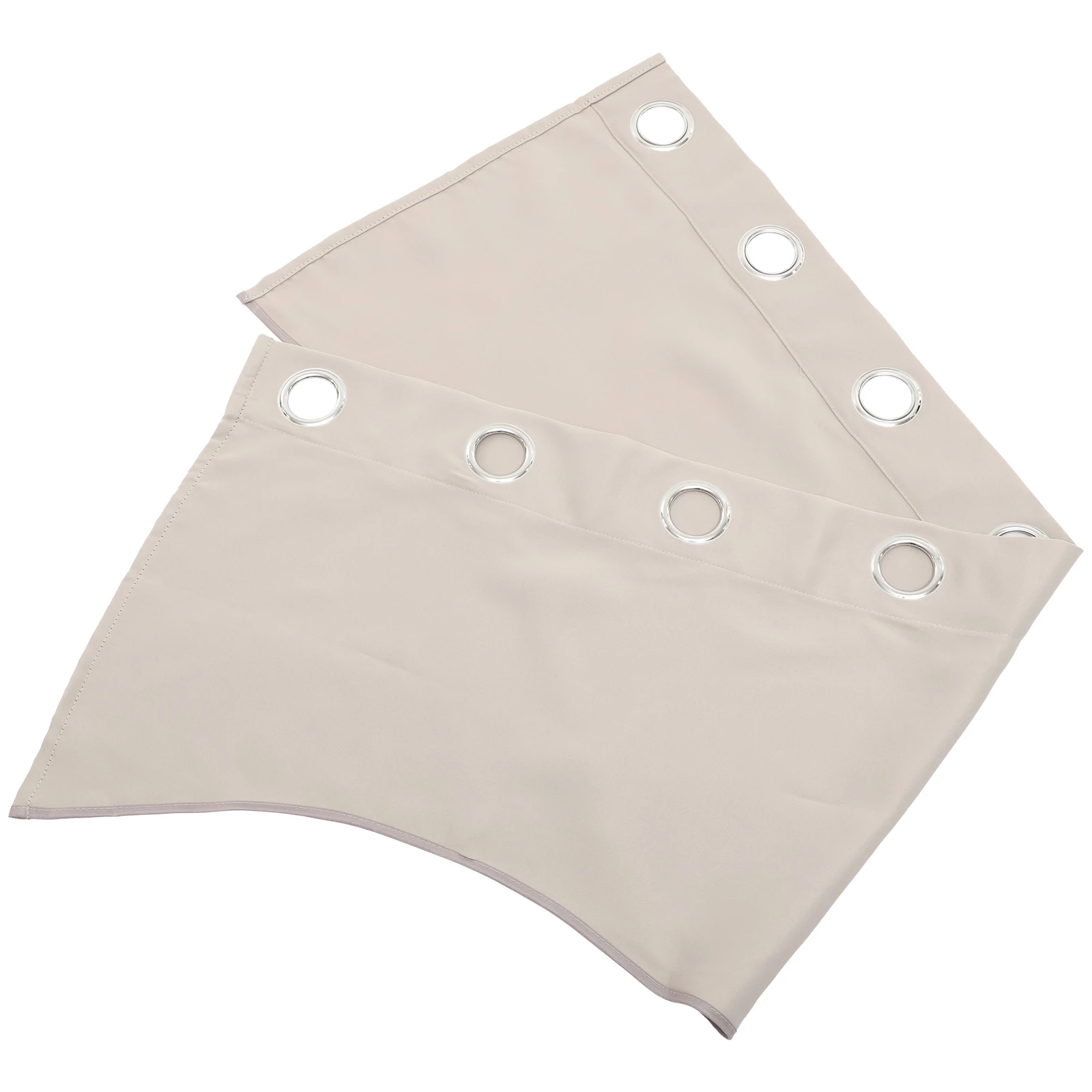 

Blackout Curtains Polyester Kitchen Valances Bathroom Window Short Drape Light Shading Decorative Curtains Bedroom Living Room