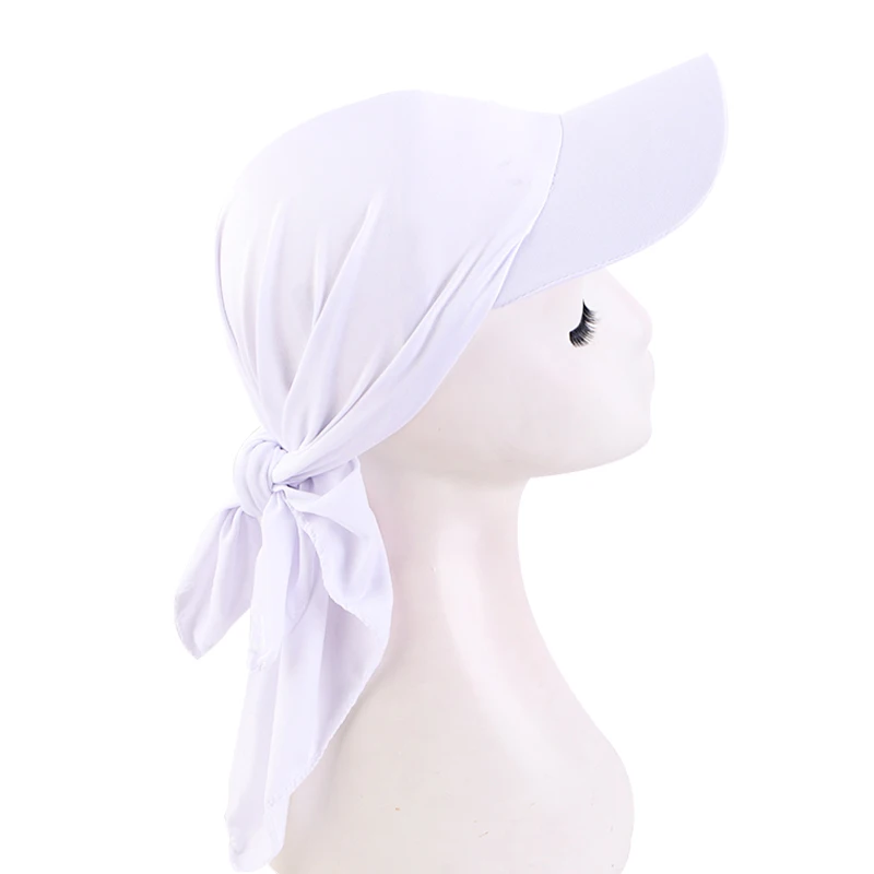 New Instant Hijabs Hijab Cap for Women Bonnet Voile Muslim Sun Hats Scarf Wrap Baseball Caps Bandana Hijab Bonnet Turban