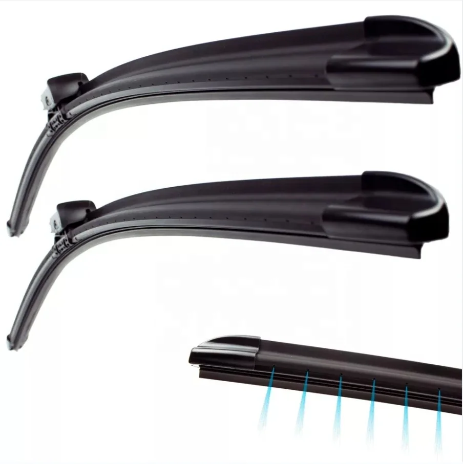 F23 Heated Water Spray Wipers Windshield  Factory Imported Rubber for XC60 S60 Black 1 Set  Blade