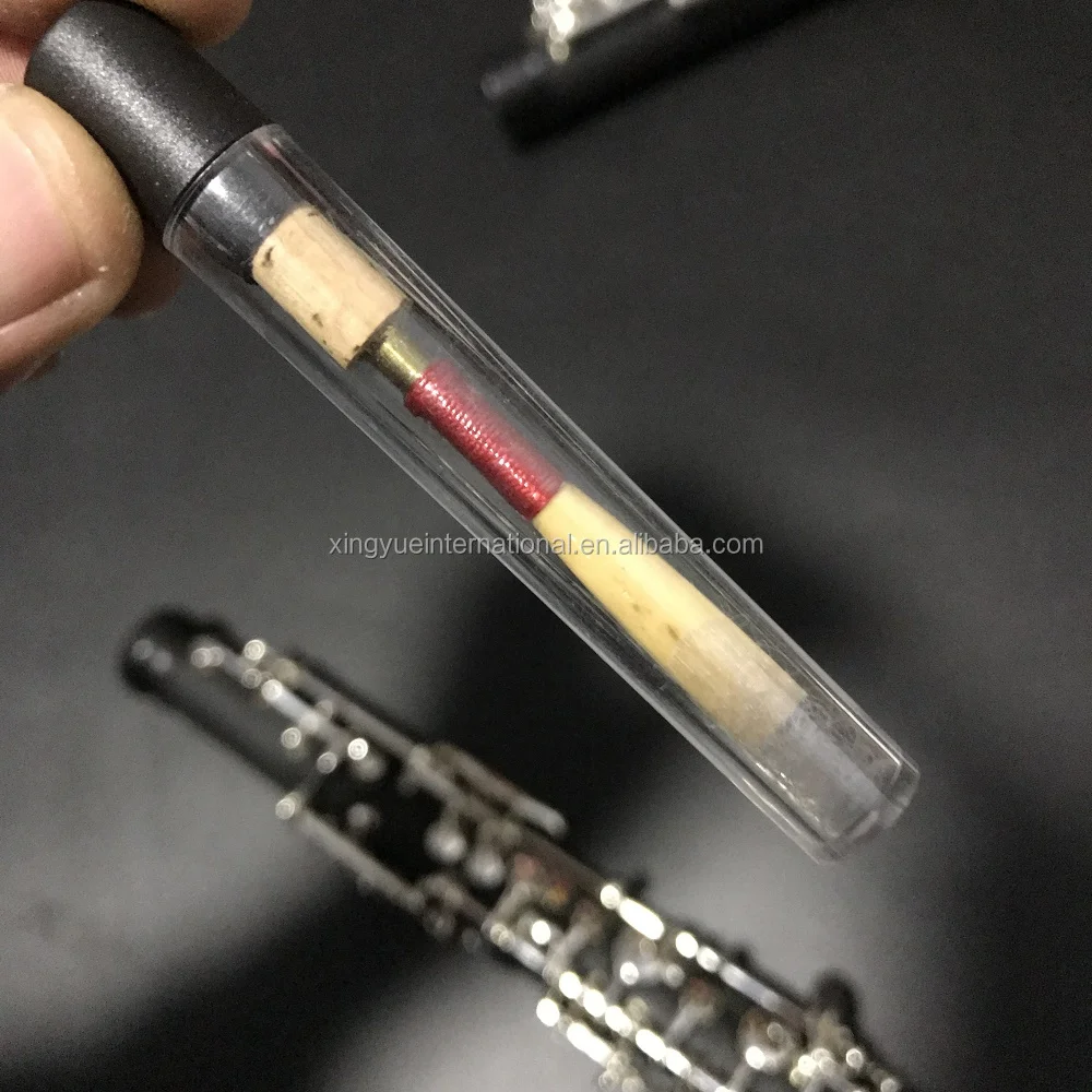 Hooqu シルバーメッキキーウッドコンポジットボディオーボエ