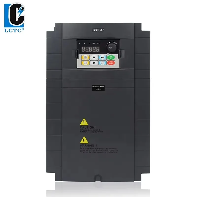 Inversor de frecuencia de accionamiento de motor de CA inversor de control vectorial trifásico 380V 5.5KW VFD