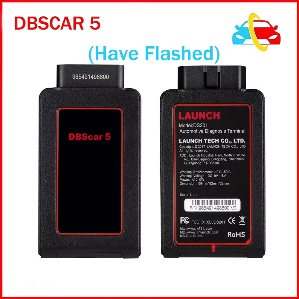 Newsest Launch X431 DBSCAR5 Dbscar 5 Bluetooth Connecteor OBD2 Scannner Car Daignostic tool PK Golo Pro Thinkdiag  Easydiag