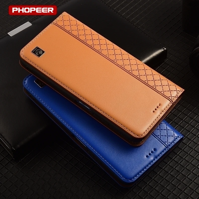 For Xiaomi Poco X6 X7 X8 Pro 5G Genuine Leather Case For Xiaomi Poco X5 X4 X3 X2 Pro 5G GT NFC Flip Magnet Slot Wallet Cover