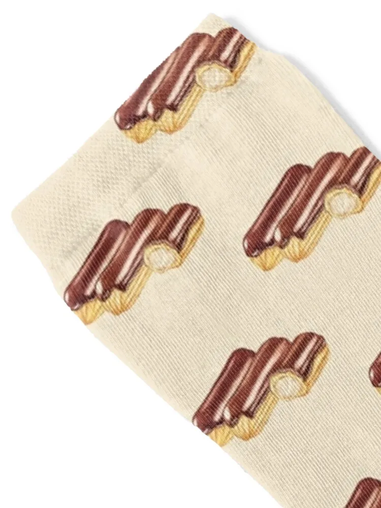 Classic Chocolate Eclair Socks