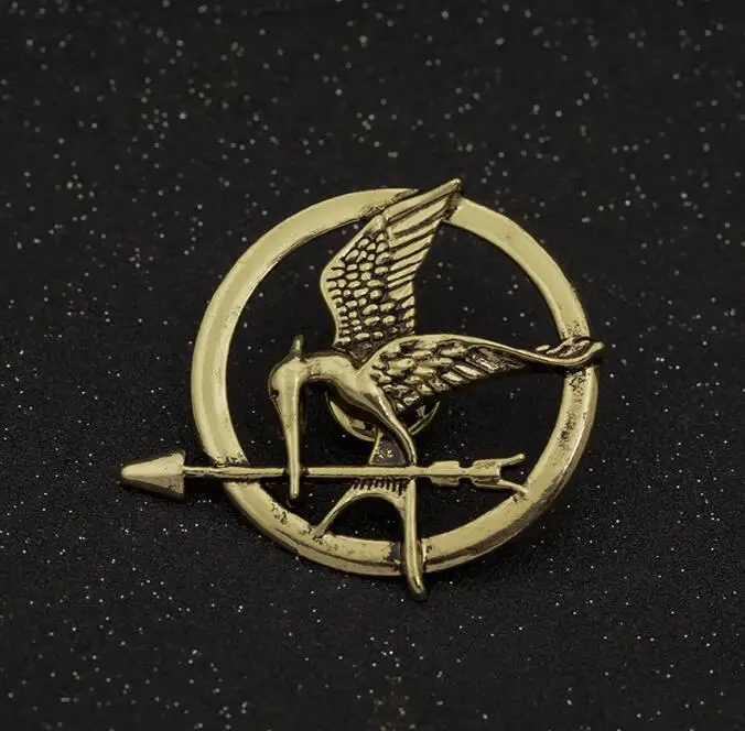 3 Colors Hunger Game Mockingbird Retro Mockingbird Retro Punk Brooch Alloy Jewelry Badge Best Friend Gift Brooch