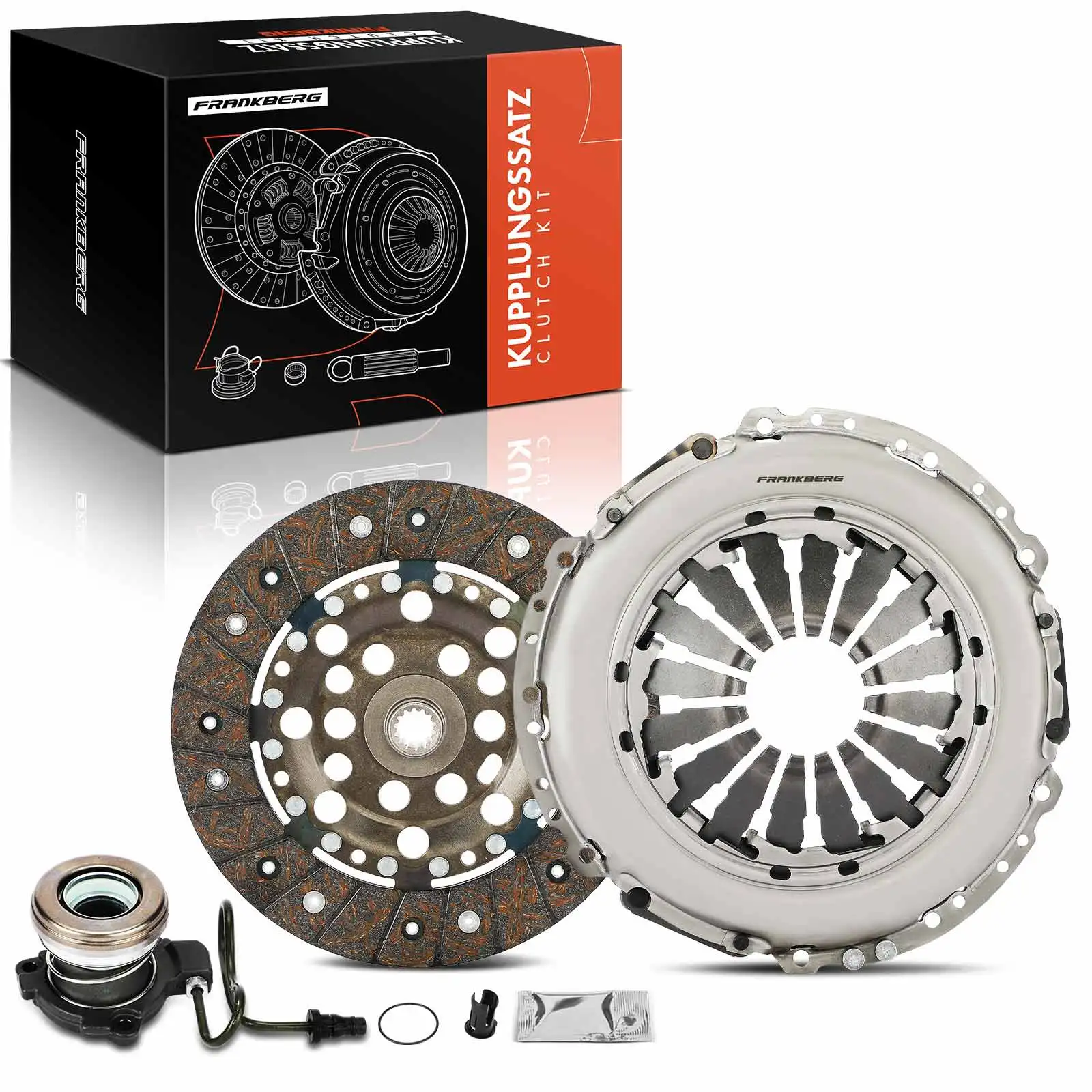Frankberg 1x Koppelingsset voor Opel Combo Box/MPV Combo Tour Corsa C X01 Corsa C Box/Hatchback 1.2L 9126238 71747899
