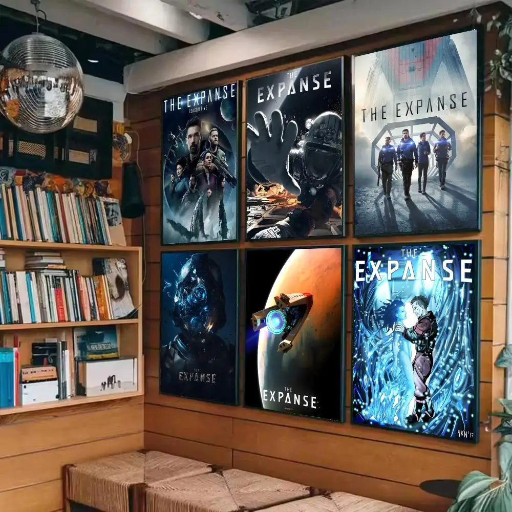 Space Opera The Expanse-S Poster Self-adhesive Painting With Prints Home Bedroom Living Room Decoration Holiday Gifts