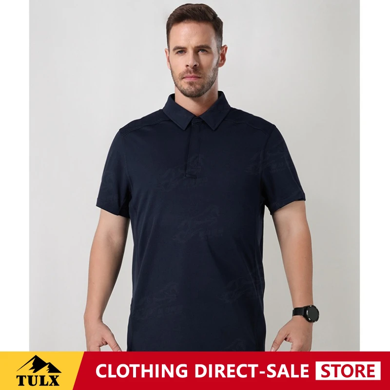 Men Antibacterial Moisture Absorbing Sports Quick Drying Fitness Suit Breathable Short Sleeve T-shirt Commuting Tactical Top