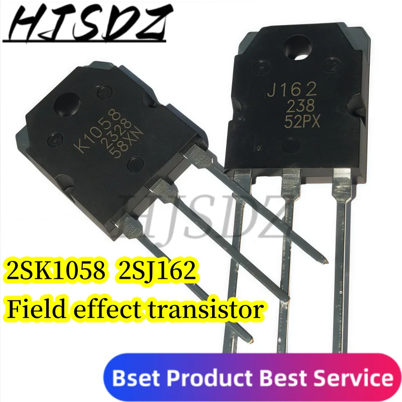 【20PCS/LOT】 2SK1058 2SJ162 J162 K1058 Field effect transistor TO-3P Brand new in stock; high quality