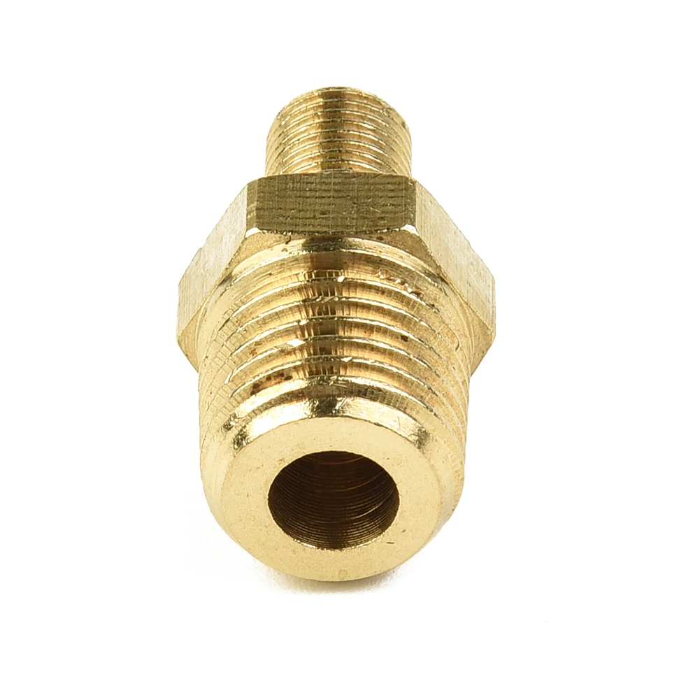 1Pc Car 1/4 Inch NPT Solid Nickel Plated Brass Air Compressor Tank Fill Valve Fuel Tank Filling Tire Copper Valve Repair Tools