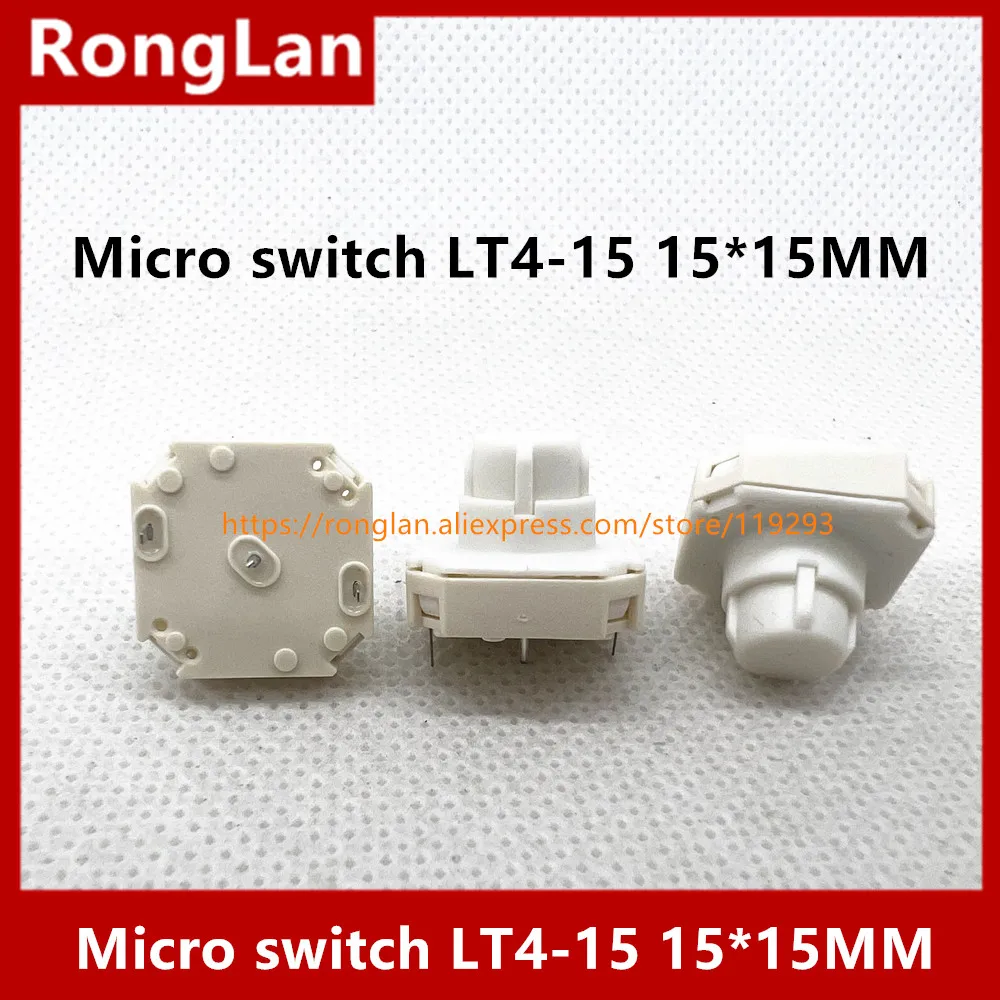 

[SA] 15*15 клавишный сенсорный переключатель микропереключатель переключатель сброса постоянного тока LT4-15 T1 = 9,5 мм T2 = 12,5 мм порт Ruixin GRX-50 шт./лот