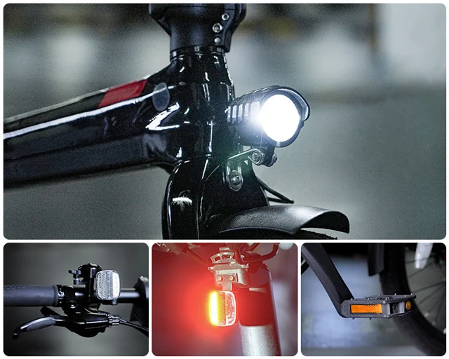 20-Inch carbon fiber folding electric bicycle urban commuter single speed 36V 7Ah 15.5kg 250W brushless rear wheel hub