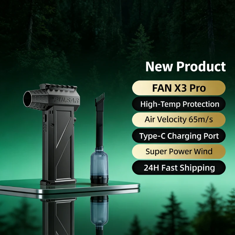 

Turbo Fan Electric Air Duster Portable 48000000RPM Cleaning Jet Blower Tool Car Blowing Snow 4 Gears adjustable Wind Speed 77m/s