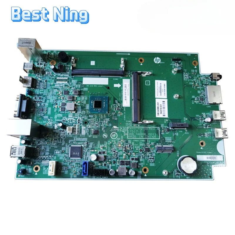 For HP Pavillion 590 Desktop Motherboard 17517-1 Mainboard with Intel CPU J4005 J5005 DDR4 Tested OK