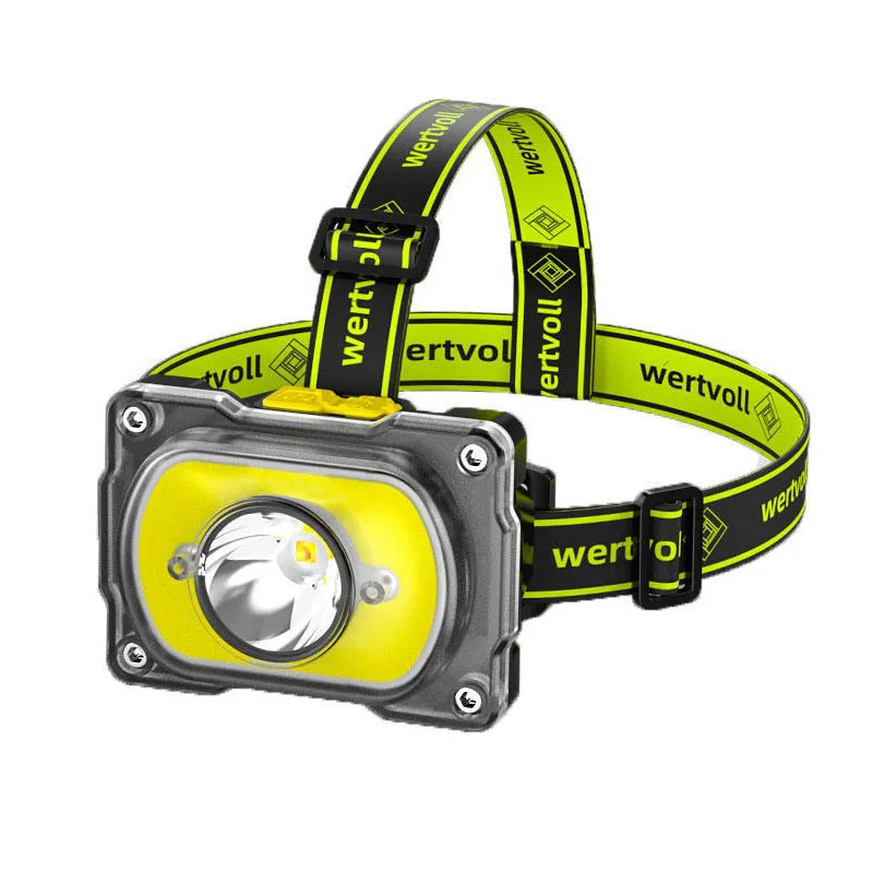 1PC Rechargeable Headlamp LED Headlights Bright 4 Modes Head Lamps Head Light For Outdoor Fishing Camping Running Cycling LT032