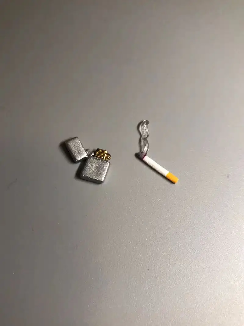 OT084 1/6 Scale ทหารอุปกรณ์เสริมบุหรี่และไฟแช็กสําหรับตุ๊กตา 12"